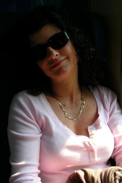 Me on a train to Milano in 2008