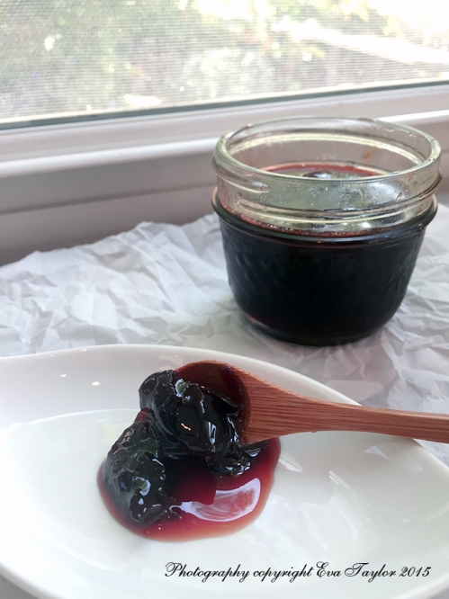 Delicious goodness of homemade jam.